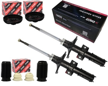 DACO 2X TLUMIČE ULOŽENÍ KRYTY DORAZY VOLVO S60 I S80 V70 II PŘEDNÍ