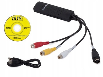 Копирование видеосигнала VHS на USB-AV-граббер ПК