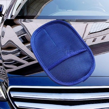 Перчатки для мойки автомобилей Перчатки для мойки автомобилей универсальные, мягкие, многоразовые, синие