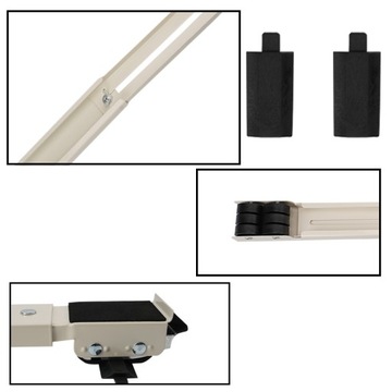 РОЛИКЫ ДЛЯ ТРАНСПОРТИРОВКИ МЕБЕЛИ ДВИЖУЩИЕСЯ РЕЛЬСЫ 44,5-70СМ 330КГ 2ШТ.