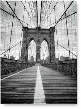 MOST BROOKLIŃSKI New York plakat A2 59,4x42cm