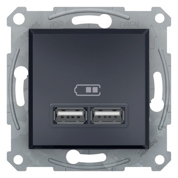 SCHNEIDER ASFORA GNIAZDO ŁADOWARKA USB EPH2700271