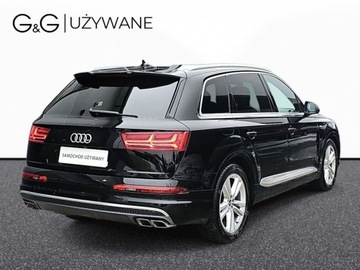 Audi Q7 II SQ7 4.0 TDI 435KM 2017 Audi SQ7 pneumatyka, hak, 7 osobowa, naglosnienie BOSE, elektryczne fotele, zdjęcie 4
