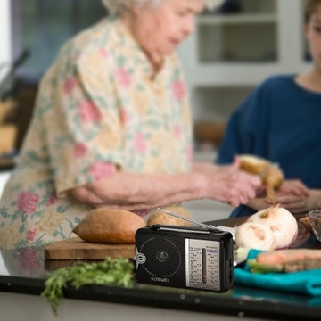 Батарея кухня радио FM Am USB Батарея батарея портативная антенна 230 В