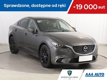 Mazda 6 III Sedan Facelifting 2016 2.0 SKYACTIV-G 165KM 2017 Mazda 6 2.0 Skyactiv-G, Salon Polska, Skóra, Navi