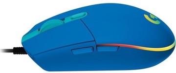 Káblová myš Logitech G203 optický senzor