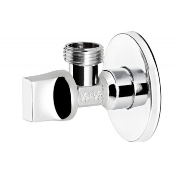 Zaworek kątowy 1/2 x 3/8 antykamienny kulowy chrom