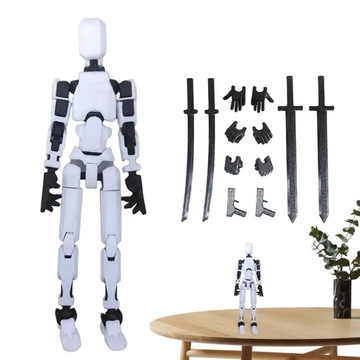 T 13 Figura Akcji Figurki Złącze Ruchome Zabawki DIY Robot Lalka Model