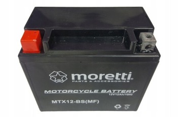 Akumulator Moretti MTX12-BS 12V 10Ah 130A AGM