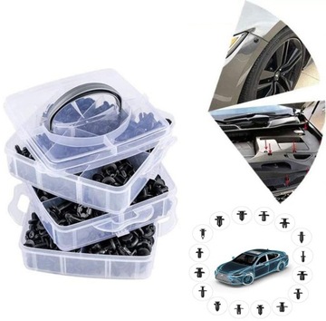 ЗАЖИМЫ ДЛЯ ОБИВКИ, КОЛЕСНЫХ АРОК, АВТОЧЕХОЛОВ + СЪЕМНИКИ 675 шт.