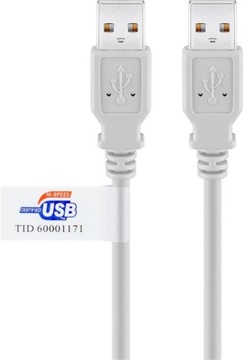 Высокоскоростной кабель USB 2.0 — с сертификацией USB — 2м.