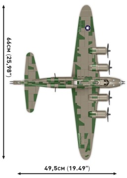 COBI 5749 BOEING B-17F MEMPHIS BELLE EXE ED БЛОКИ