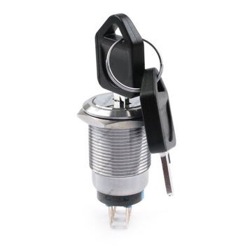 Бистабильный переключатель с ключом 19 мм