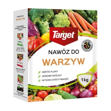 Nawóz granulowany do warzyw typu NPK 1 kg Target