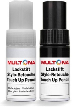 LAKIER Z PĘDZELKIEM ZAPRAWKA SZTYFT 9ML + BEZBARWNY 713 TOYOTA LEXUS 1F7