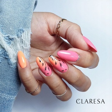 Гибридный лак для ногтей Claresa CANDY 3 ORANGE оранжевый