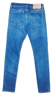 ACNE STUDIOS 'NORTH DARK BLUE' MĘSKIE JEANSY 32/32 SKINNY