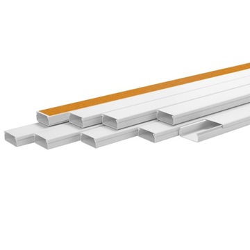 KORYTO KABLOWE LISTWA KANAŁ ELEKTROINSTALACYJNY Z TAŚMĄ 40x25 OPAKOWANIE