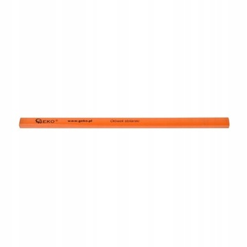 OŁÓWEK STOLARSKI 180MM TWARDOŚĆ HB GEKO