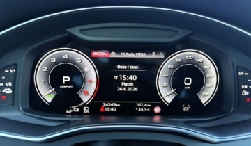 Audi A6 C8 Avant Plug In Facelifting 2.0 55 TFSI e 367KM 2025 Audi A6 Avant 55 TFSI e Quattro Stronic Sline Kam 360HeadUpHAKMatrixLEDTem, zdjęcie 15