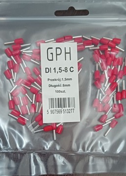 Końcówka tulejkowa GPH - DI-1,5-8.