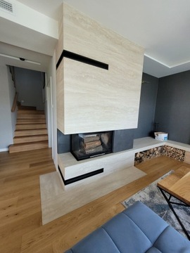 КАМИННАЯ РЕШЕТКА УГЛОВАЯ С ЛЮФТОМ ЛЕВАЯ/ПРАВАЯ 90X400x800 НАБОР ИЗ 3 ШТ.