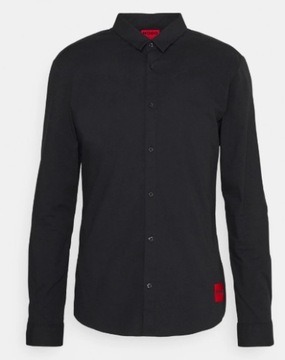 HUGO BOSS KOSZULA MĘSKA SLIM FIT CZARNA 3XL