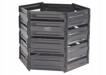 KOMPOSTOWNIK Ogrodowy AL-KO 800 l DUŻY 125 cm / 110 cm / 100 cm Ekologiczny