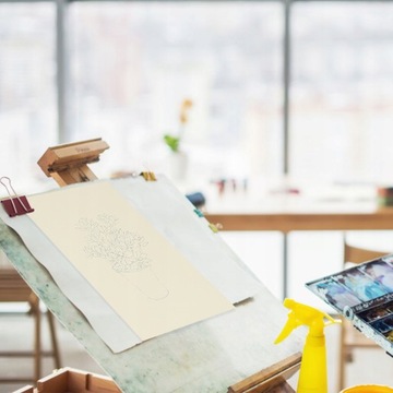 ИНТЕРПРИНТ БЕЛЫЙ ТЕХНИЧЕСКИЙ БЛОК А4 10 ЛИСТОВ 170Г