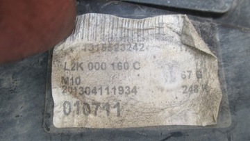 CADDY III FACELIFT 13R VENTILÁTOR CHLADIČŮ 1K0121205AF 1137328616 L2K000160C