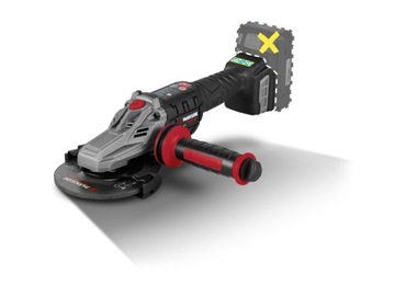 Szlifierka kątowa akumulatorowa Parkside PPWSFA 20-Li A2 20V 125mm WALIZKA
