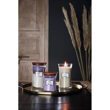 Duża Świeca Trilogy Amethyst Sky WoodWick