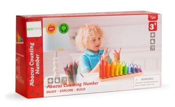 ДЕРЕВЯННЫЕ СЧЕТЫ ДЛЯ ДЕТЕЙ, РАЗВИВАЮЩАЯ ИГРУШКА