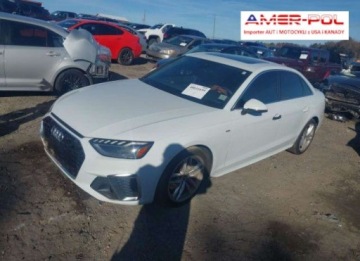 Audi A4 B9 2022 Audi a4 2022, 2.0L, 4x4, PREMIUM PLUS, od ubezpieczalni 2.0 Benzyna 261KM