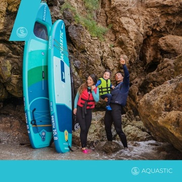 Комплект доски AQUASTIC Perth SUP 325см РЮКЗАК С НАСОСОМ