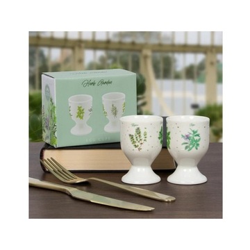 Kpl. 2 kieliszków na jajko - Herb Garden