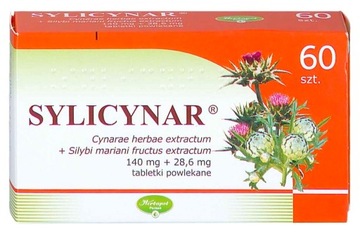 Sylicynar karczoch ostropest cholesterol 60 tabl.