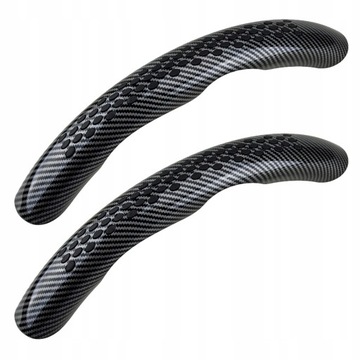 чехол на руль в стиле углеродного волокна