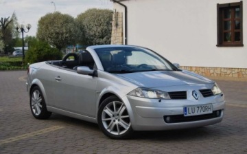 Renault Megane II Cabrio 2.0 i 16V T 163KM 2005 Renault Megane GWARANCJA, Cabrio, 2.0 Turbo, Xenon, Skora, Windshot, Swiet, zdjęcie 1