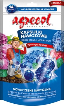 AGRECOL KAPSUŁKI NAWOZOWE HORTENSJA NIEBIESKA x14