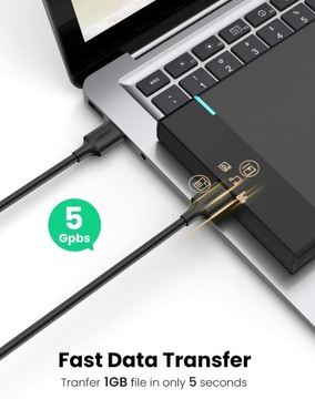 USB 3.0 A-A M-M AM-AM Super Speed ​​кабель 1м