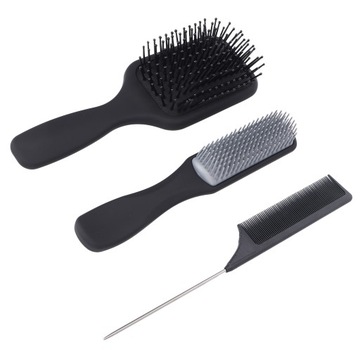 Набор расчесок для ухода за волосами, 3 шт.