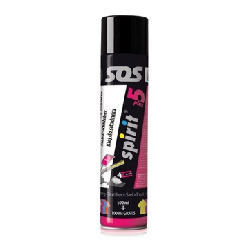 Klej tymczasowy SPIRIT 5 PLUS - spray 600 ml