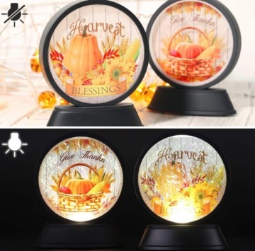 Светодиодная лампа 2 шт Декоративный осенний орнамент Dyna