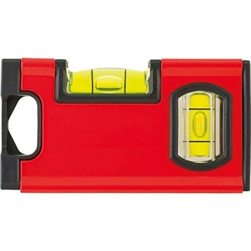 Poziomica magnet.miniat. 10cm z 2 libelkami FORMAT