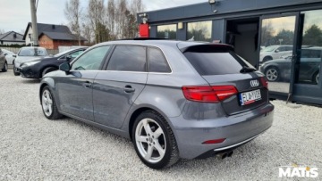Audi A3 8V 2016 Audi A3 Sportback 2.0Benz Automat Navi climatronic szyberdach 1 rej 2017 b, zdjęcie 13
