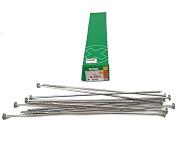 Wkręty konstrukcyjne SPAX 8x450 WIROX TALERZ T40