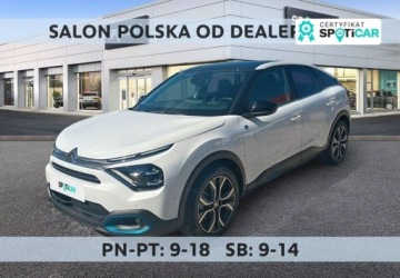 Citroen 2023 Citroen C4 e-C4 EV136 50kWh Shine SalonPL Niski Przebieg Od Reki Zadbany
