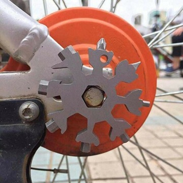 КЛЮЧ МНОГОФУНКЦИОНАЛЬНЫЙ СНЕЖИНКА MULTITOOL SNOW 18IN1