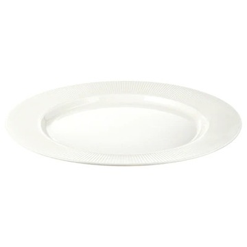 TALERZ BIAŁY płytki 28 cm PORCELANA OFANTLIGT IKEA